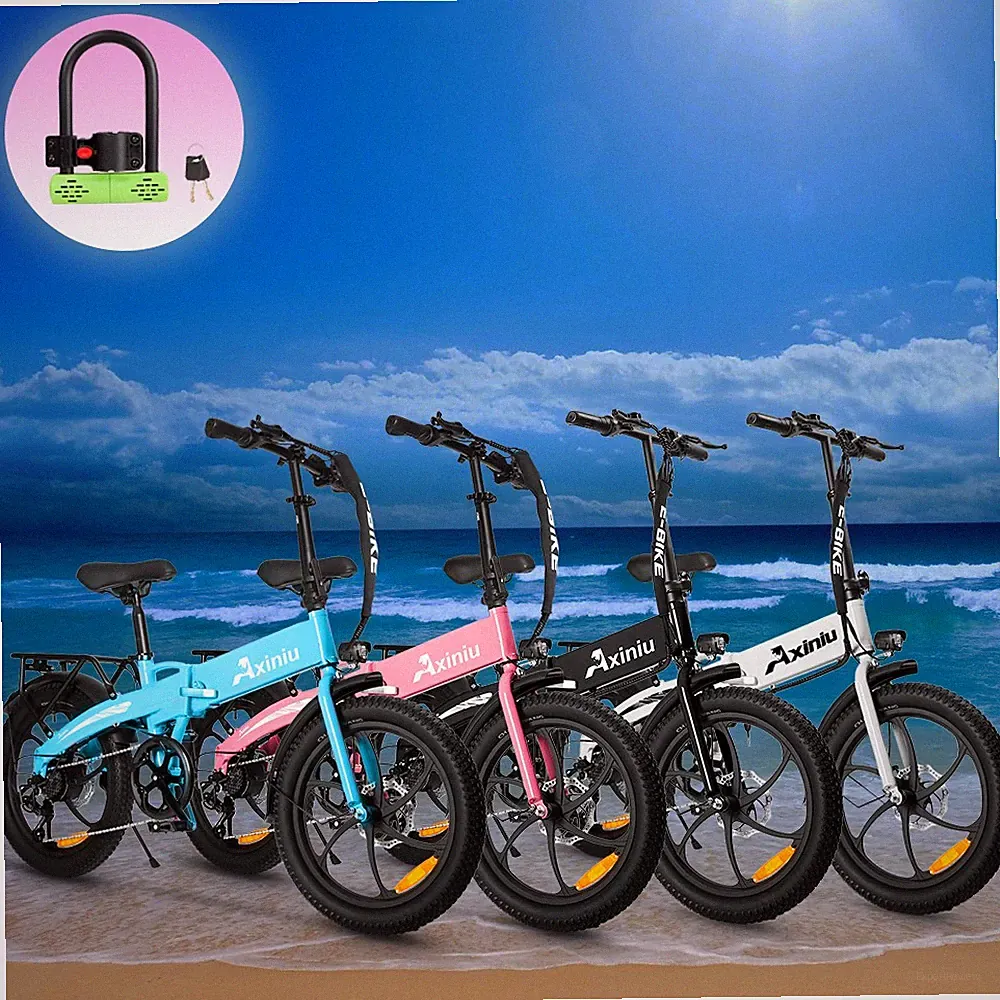 2025 E-Bike 20" Electric Bike Fat Tire 850W Folding City Bicycle -Commuter Ebike
