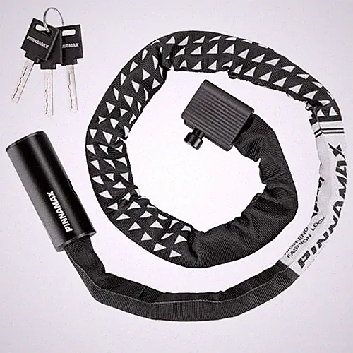 3.28ft Bike Lock - Bicycle Chain Lock Star Rating from Art - Heavy Duty Cable
