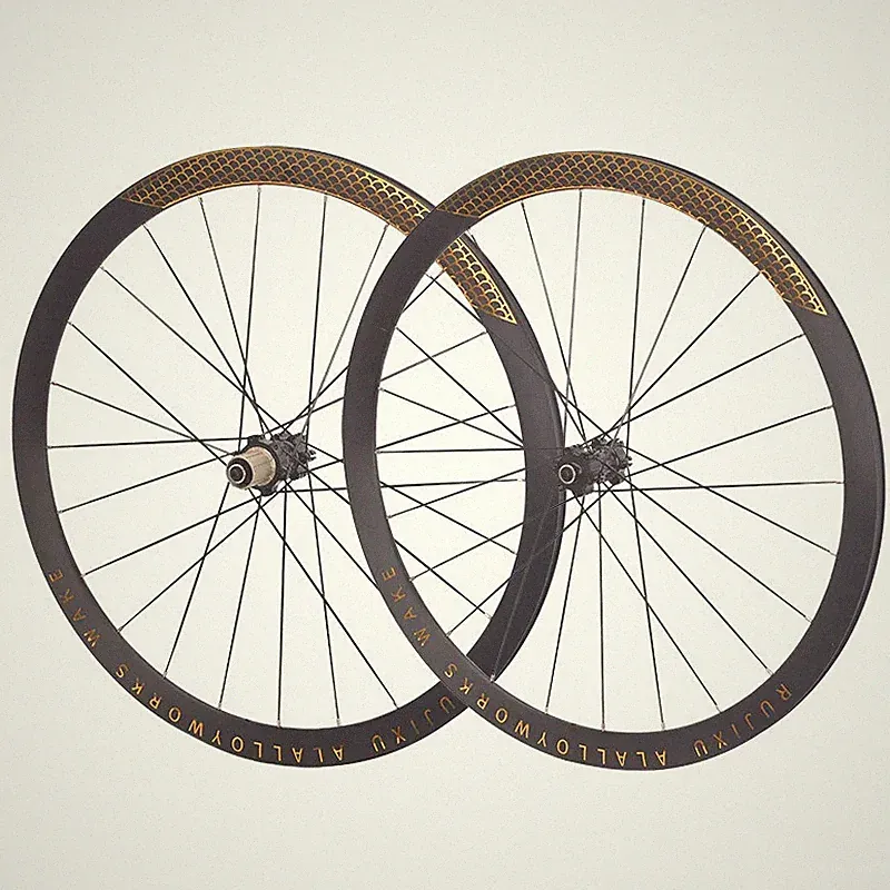 700C Off-road Road Bike Bicycle Wheelset 38mm Disc Brake Center Lock Wheels