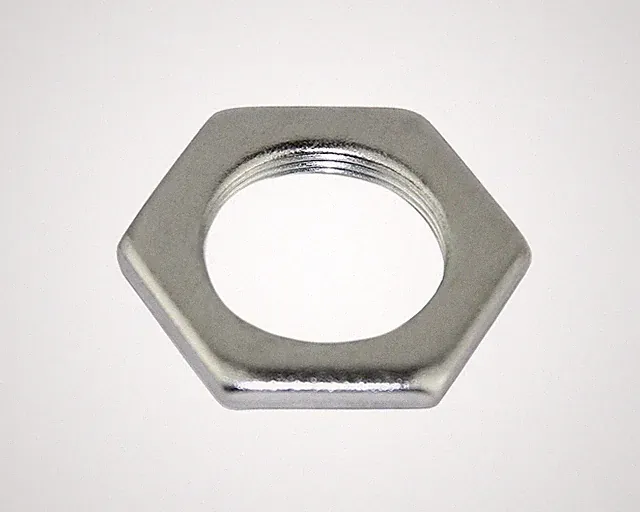 BICYCLE BOTTOM BRACKET HEXAGON LOCKNUT BMX FIXIE BEACH CRUISER, LOWER CRANK NUT.