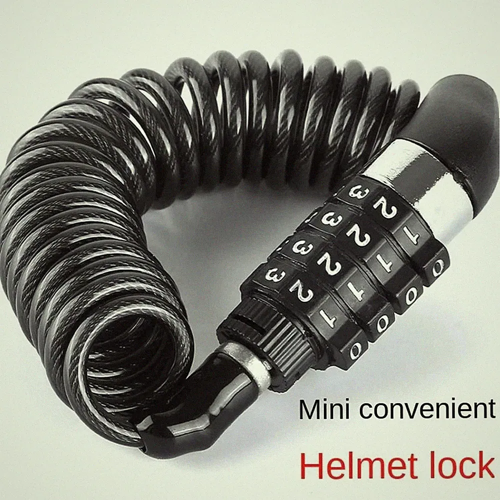 Bicycle Lock Steel Wire Chain Lock Mountain Bike Motorcycle Anti-theft Code Stee