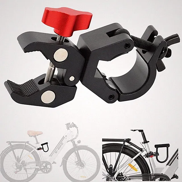 Bike U-Lock Holder Clamp Mount for most other U Locks No Rattle Ultra Quiet Ride