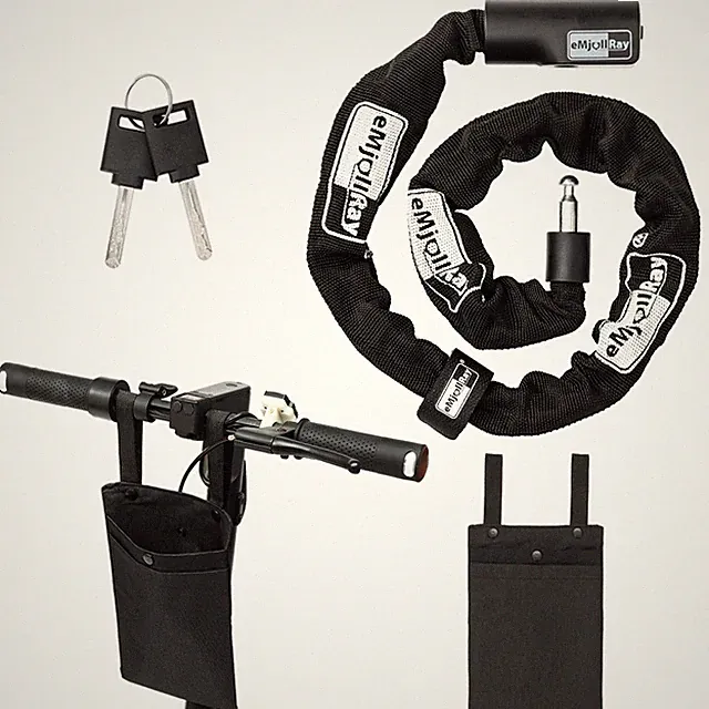 E-Scooter Lock,E-Scooter Chain Lock with 2 Keys,2.62 ft Heavy Duty Anti-Theft...
