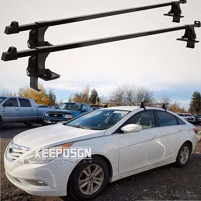 For Hyundai Sonata 54" Roof Rack Cross Bars Kayaks Cargo Bike Bicycle Carrier