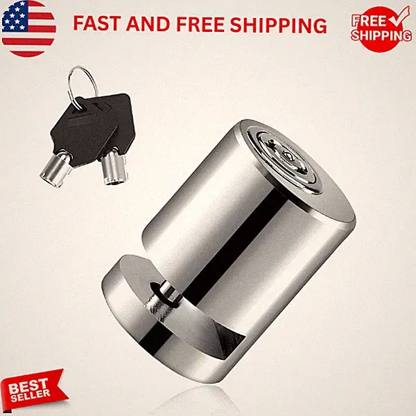 Motorcycle Disc Brake Lock Anti Theft Bike Wheel Lock Heavy Duty Alloy Steel Sec