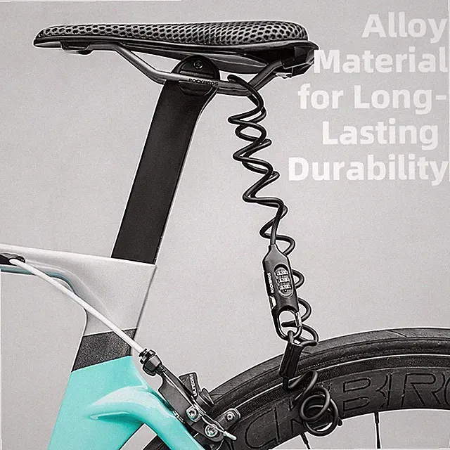 ROCKBROS Bike Cable Lock Password Lock Multi-Functional Lightweight Anti-Theft
