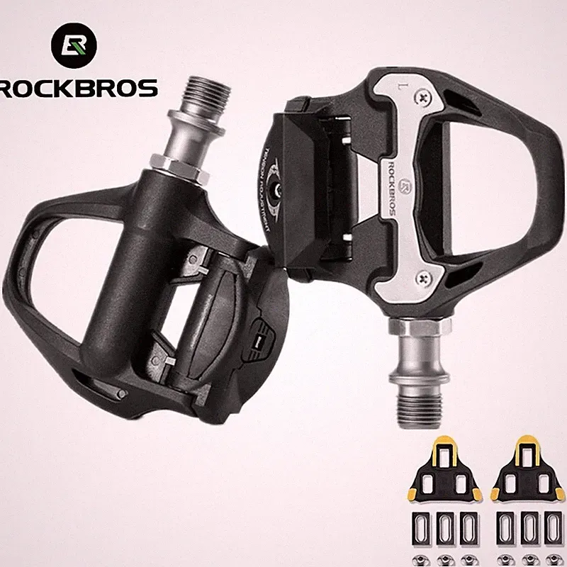 ROCKBROS Bike Cleats Pedals Self-lock Road Bike Shimano SPD-SL Pedals