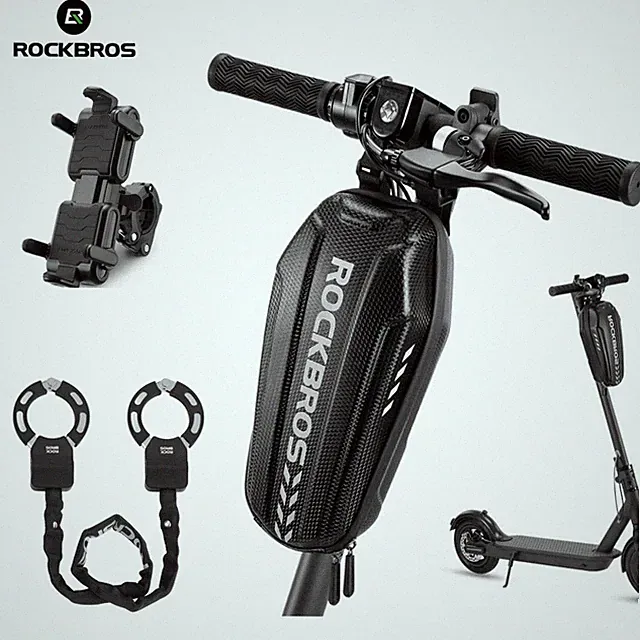ROCKBROS Electric Scooter Lock,Anti Theft Bike Chain Lock 23"with Waterproof Bag