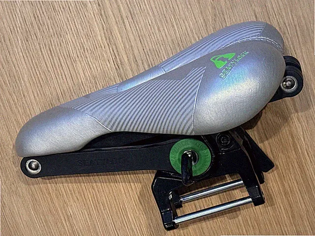 SeatyLock Hybrid Saddle Bike Lock - Multi Patent 2 in 1 Locking Bike