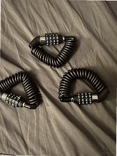Set of 3 Bike Locks