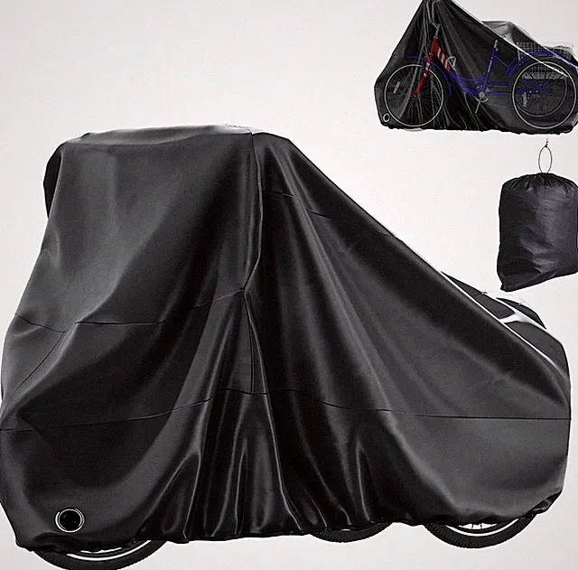 SLSY Bike Cover Waterproof Bicycle Covers Rain Sun UV Dust WindProof &Lock Hole