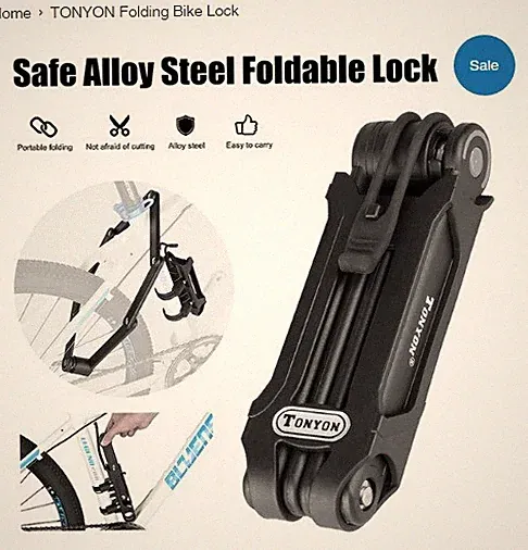 TONYON Electric Bike Bicycle Motorbike Lock