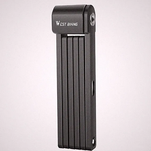 WEST BIKING Anti-Theft Portable Bicycle Folding Lock